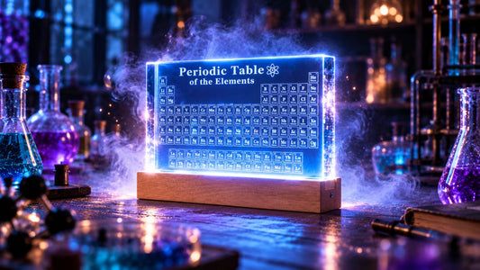A Gift for a Chemist: Why a Periodic Table with Real Elements Works