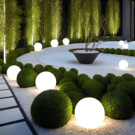Spherical Waterproof LED Outdoor Garden Lamp | Woodiny