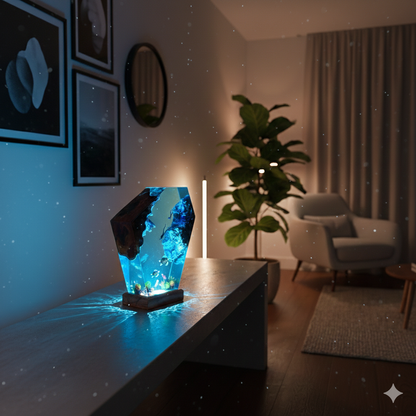 Underwater adventure lamp bedroom decoration – Woodiny