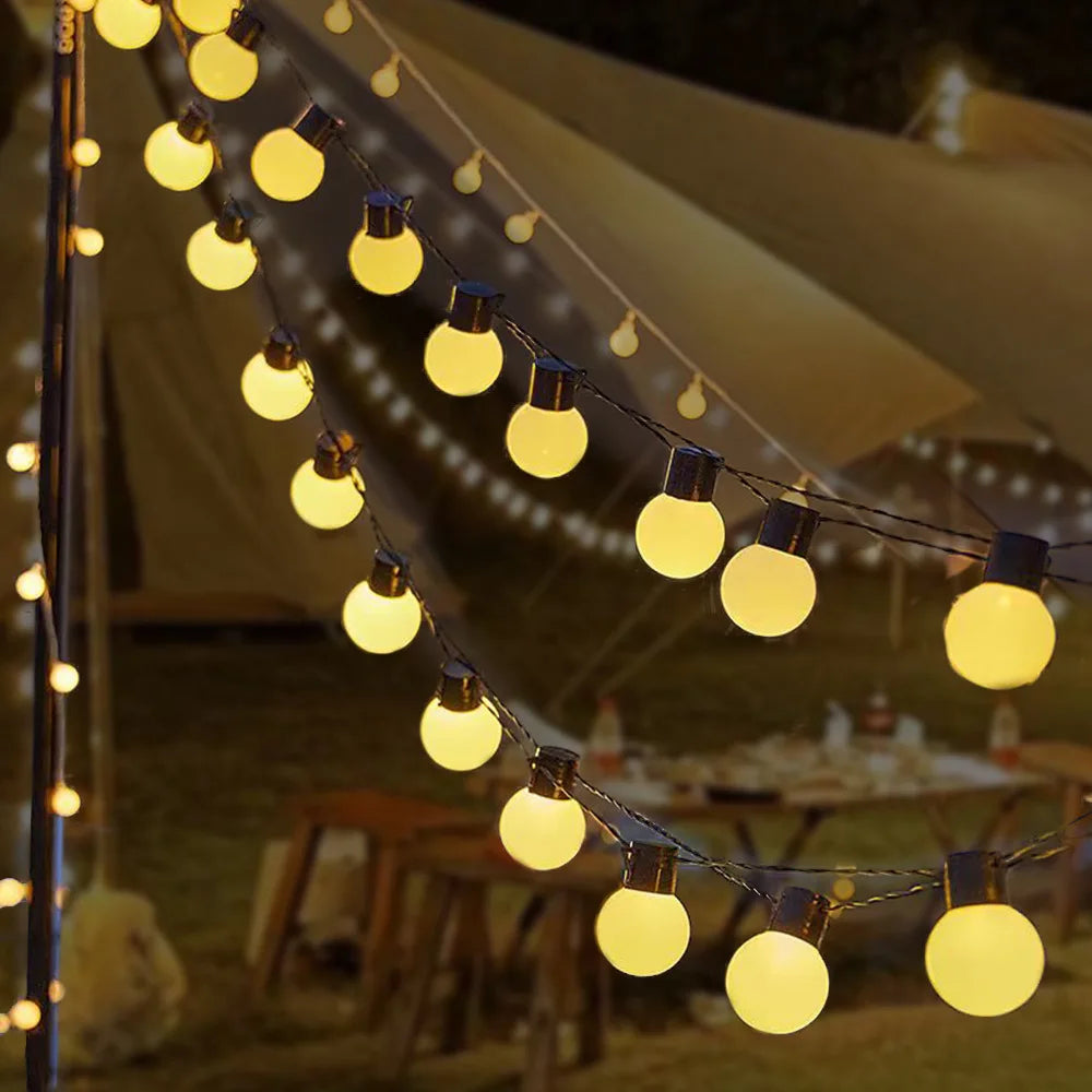 Garden LED string lights decoration – Woodiny